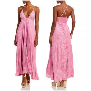 alc renzo dress pink A.L.C. Renzo B Dress in Pale Pink